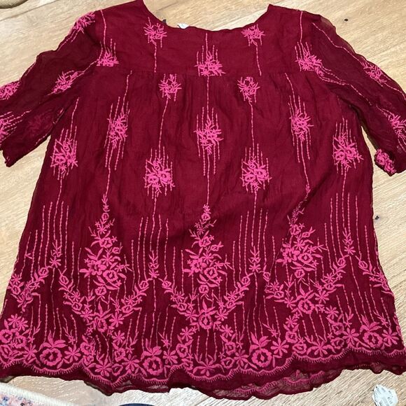 Sundance fushia and pink tunic embroidery size XS - Picture 4 of 11